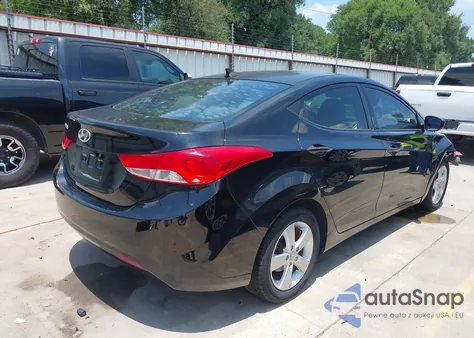 2013 Hyundai Elantra Gls из США, поврежденный, VIN 5NPDH4AE0DH335313